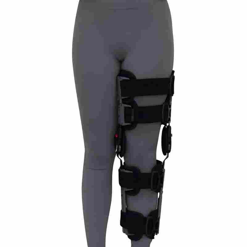 Ankle Foot Orthosis Leg Fracture Paralysis Hip Walking Fixed Knee Support