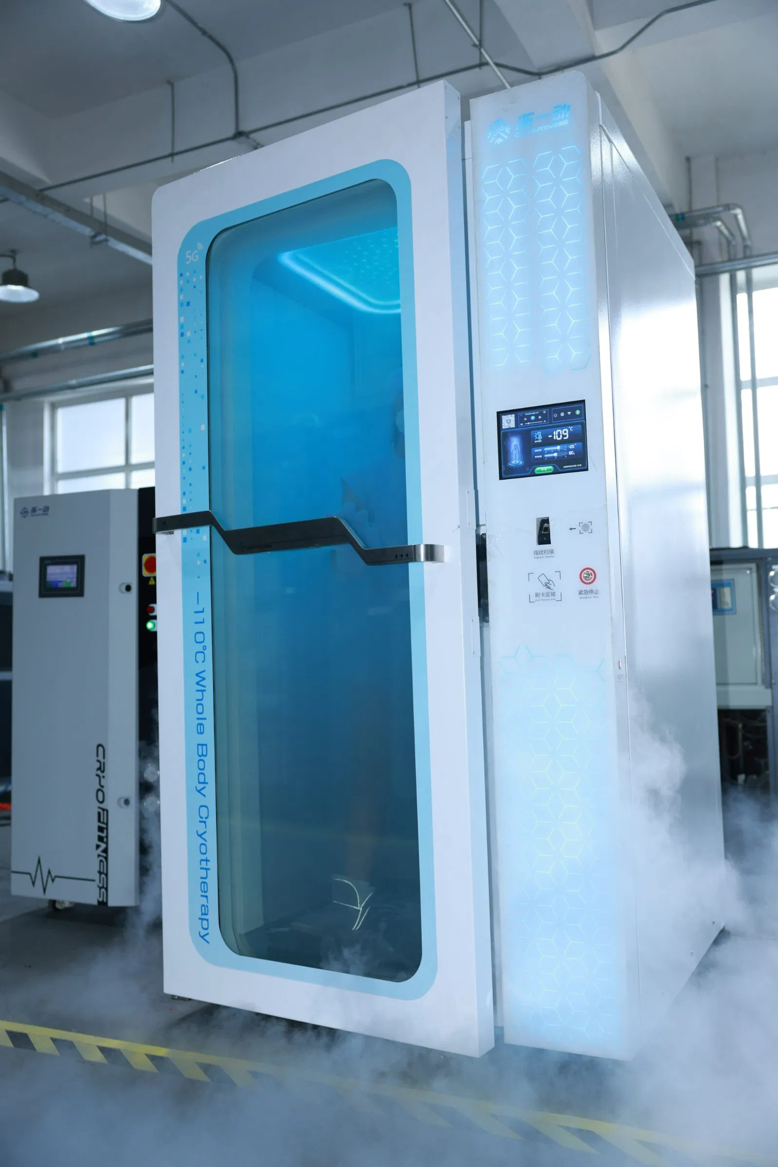 Muscle Relaxation Electrical Cryosauna Cabin Device Full Body Cryotherapy Chamber for Sports Injury Recovery