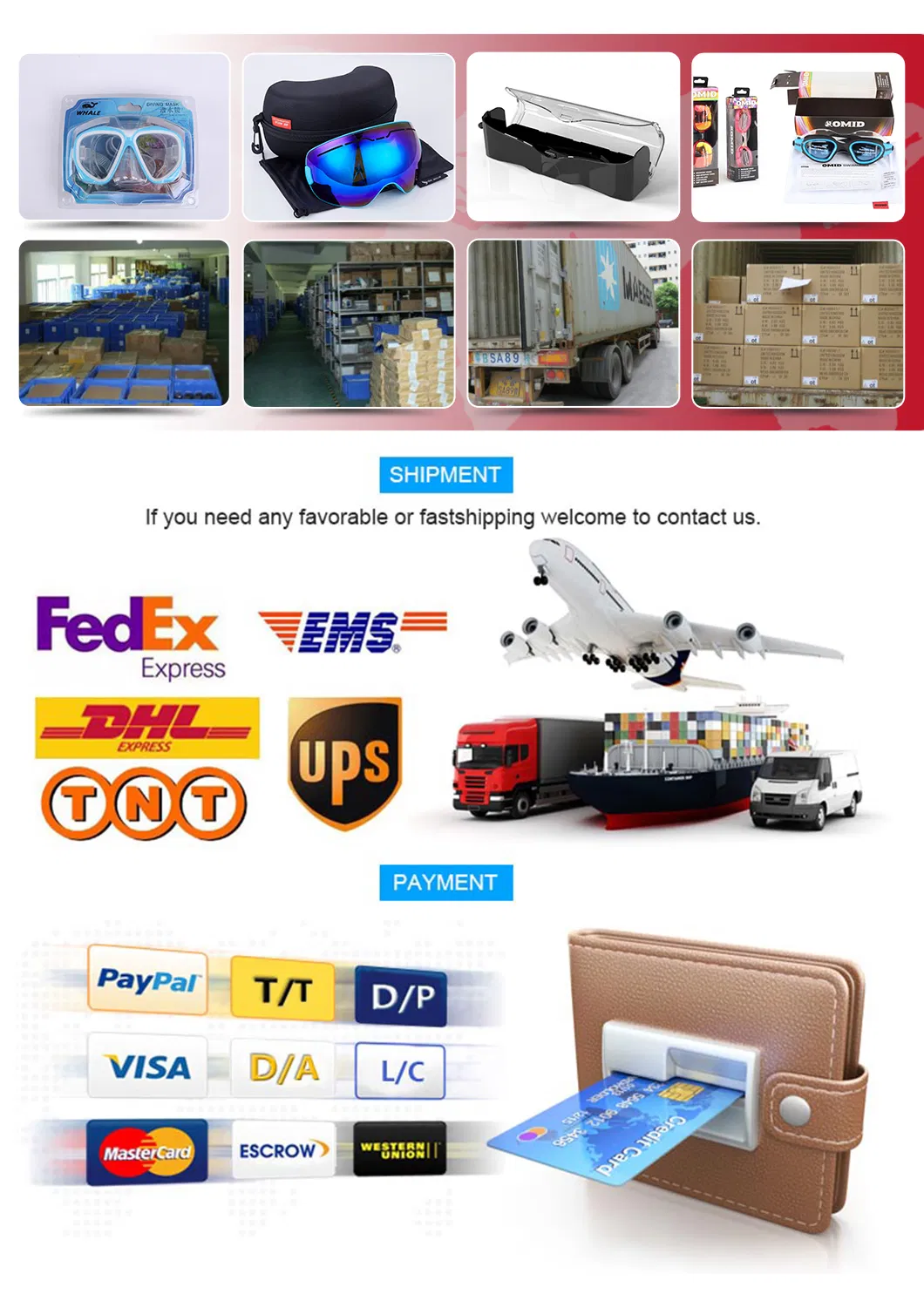 Packaging and Shipping