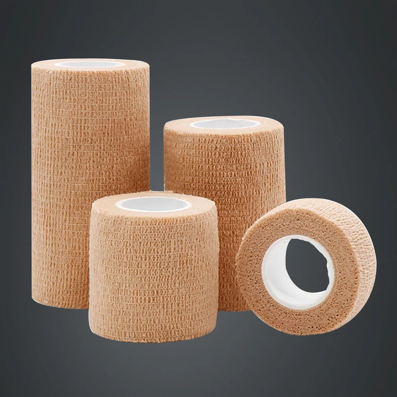 Wound Care Dressing Fixation Non-Woven Self Adhesive Elastic Bandage Finger Wrist and Ankle Vet Wrap