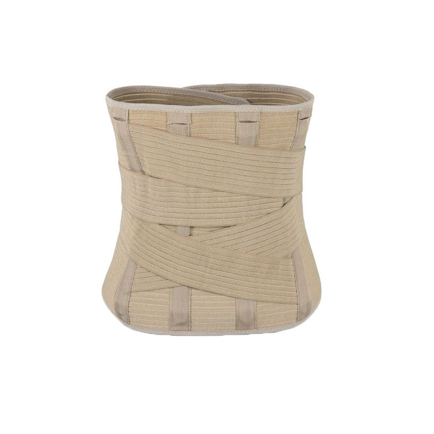 Adjustable Back Lumbar Support Belt with Steel Stabilizers