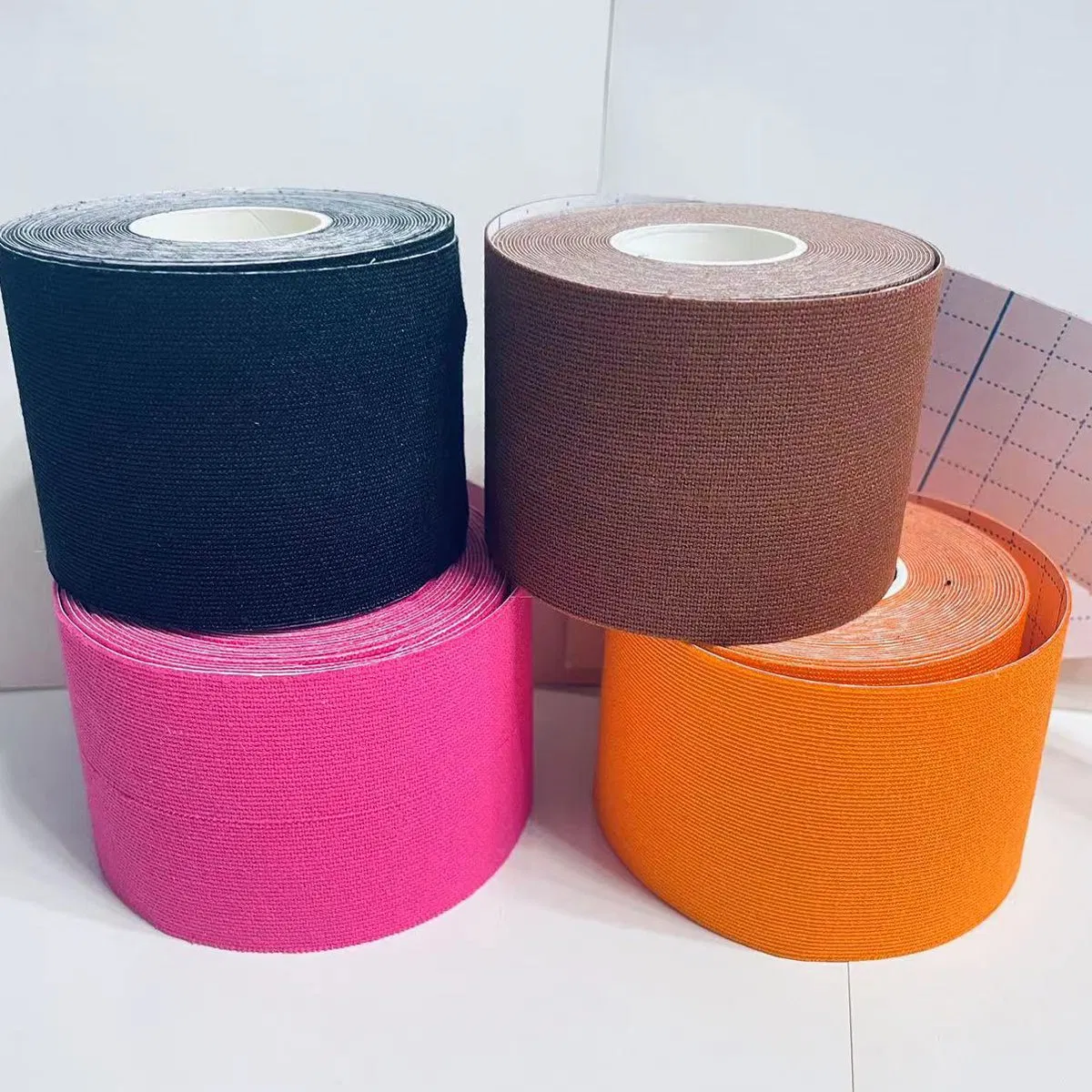 Sports Support Taping Muscle Protection Kinesiology Taping Cotton Plain Sports Taping 5cmx5m