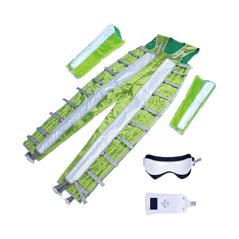 24 Air Bags Pressotherpay Infrared Body Slimming Detox Lymphatic Drainage Infrared Sauna Suit Presoterapia Beauty Equipment