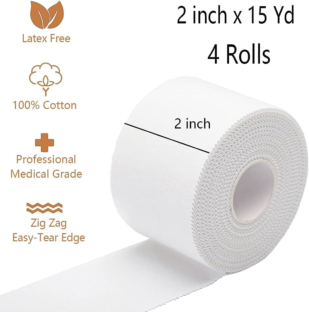 Invisible Compression Sports Tape for Pain Relief in Arms and Legs