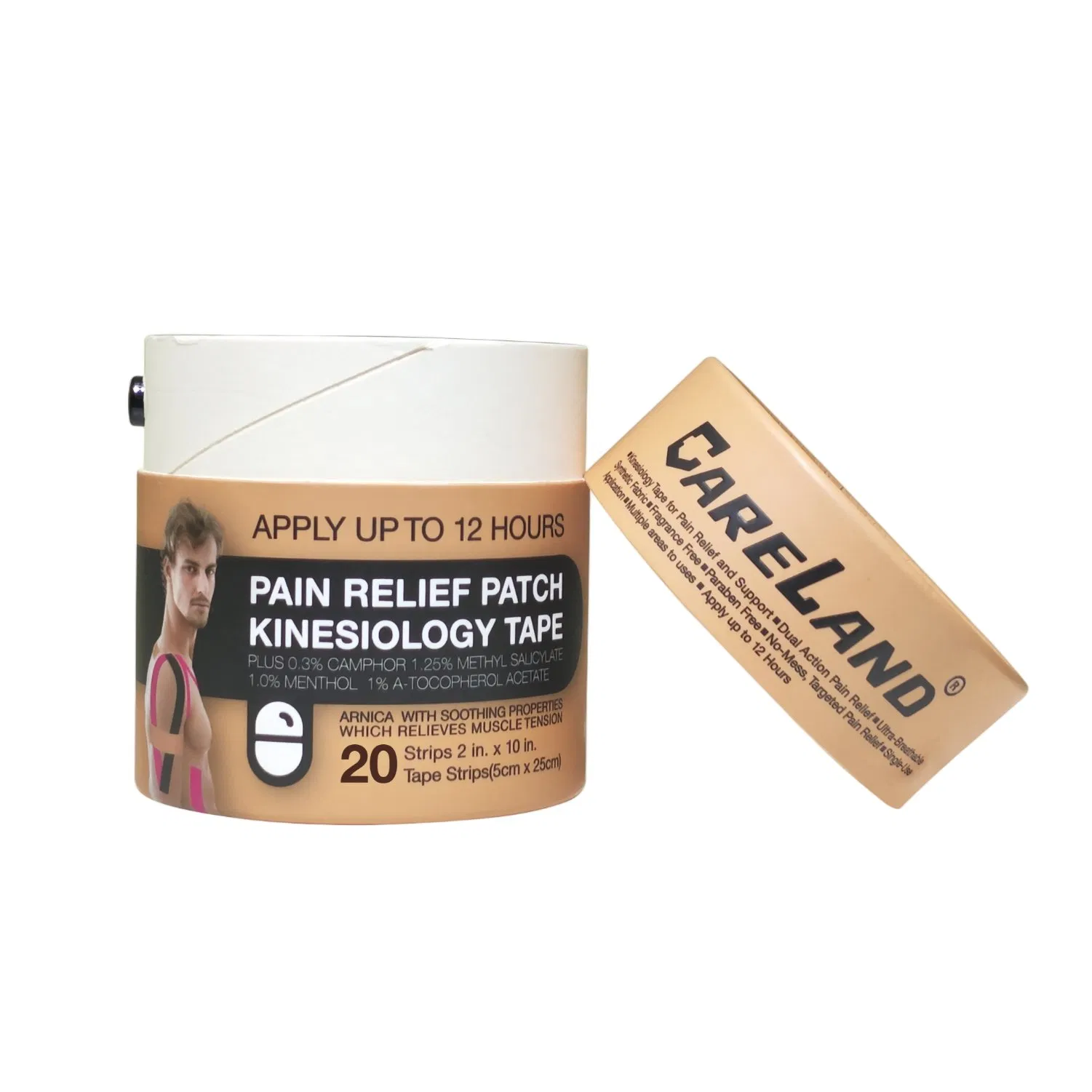 Muscle Recovery Athletic Injury Therapeutic Fabric Kinesiology Tape for Sports