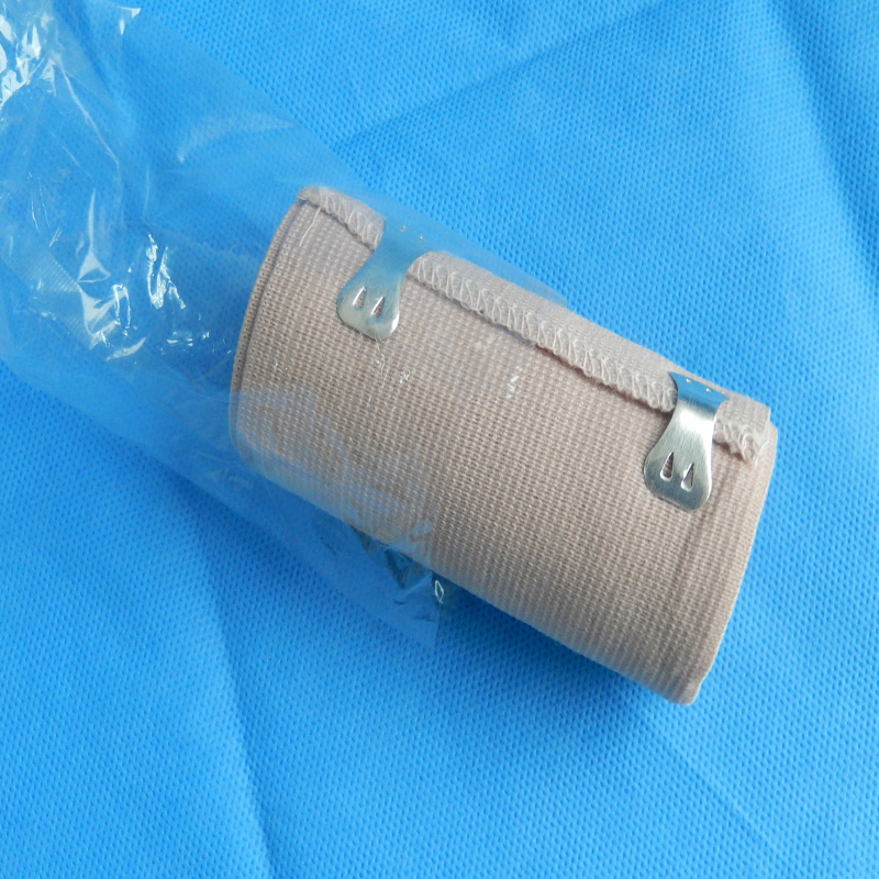 Hospital Product Supply Medical Skin Color Rubber High Elastic Bandage Roll