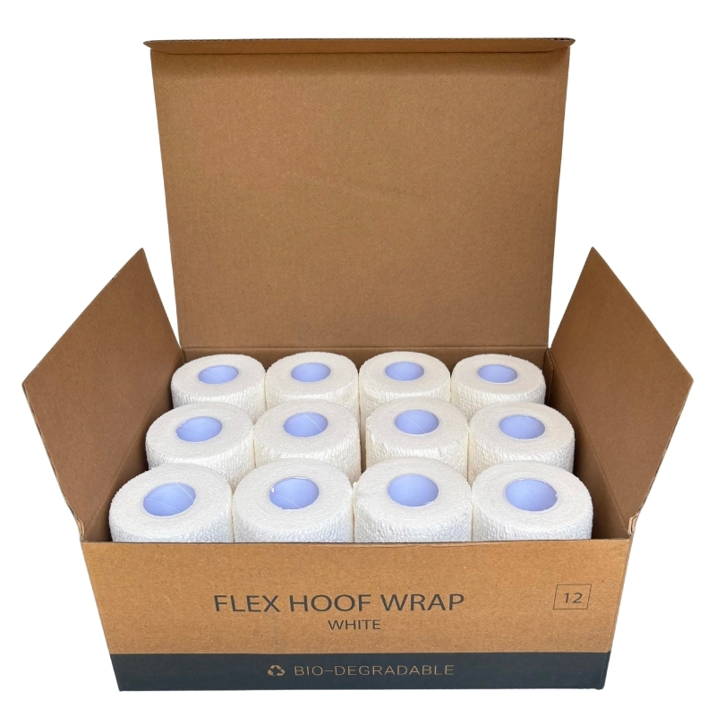 Custom Bio Degradable Cohesive Bandage Eco-Friendly Compostable Veterinary Wrap for Animals