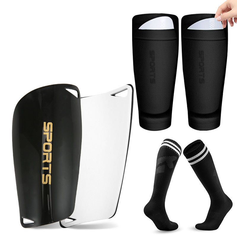 Football Socks Leg Warmers Three-Piece Men's and Women's Children Adult Anti-Slip Professional Sports Protection Set