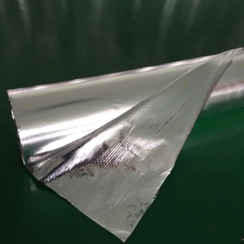 Double Sided Aluminized Woven for Roof Insulation Materials
