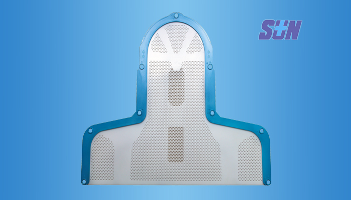 Civco Type S-Frame Head-Neck-Shoulder Reinforced Mask Imrt Thermoplastic Mask