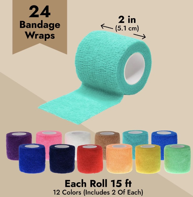 Protective Self-Adhesive Pet Leg Wrap Bandage