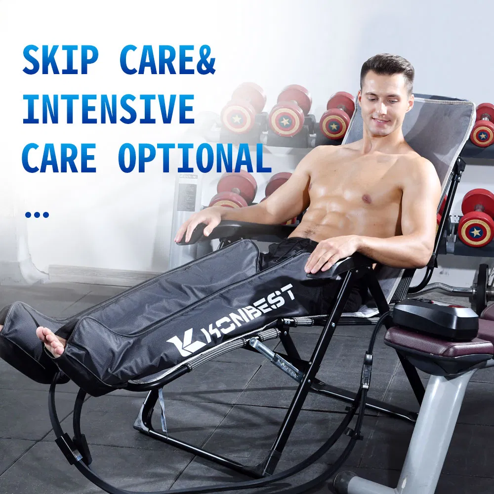 Rehabilitation Instrument Sport Injury Recovery Air Compression Pneumatic System Pressure Therapy Air Wave Massager Compression Boots