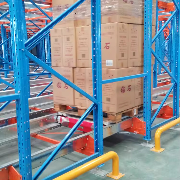 Car Shuttle Rack 4 Direction Pallet Mobile Rack System Warehouse Storage Equipment Four-Way Radio Shuttle Racking With Efficient