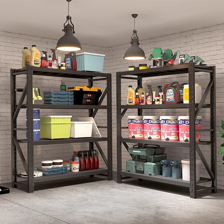 Adjustable Medium Warehouse Racking Durable Steel Efficient Warehouse Medium Shelf Pallet Racking