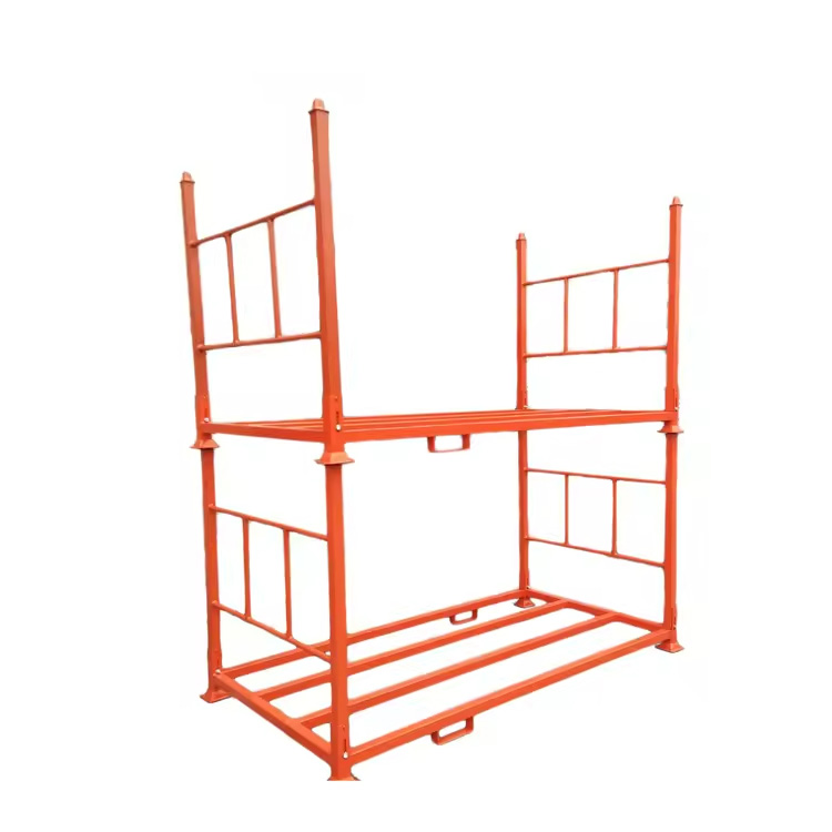 High Quality Professional Manufacturer Heavy Duty Metallic Mild Steel Powder Coating Iron Multi-Level Truck Tyre Rack