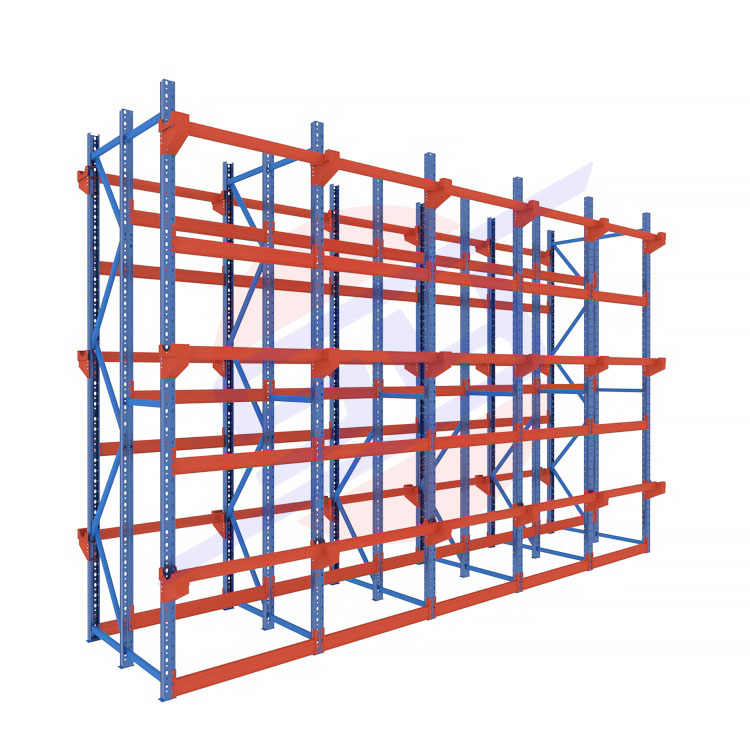 Factory Wholesale Corrosion Resistant Metal Steel Shelves Easy to Install Cable Shelves with Shaped Design for Warehouse Rack