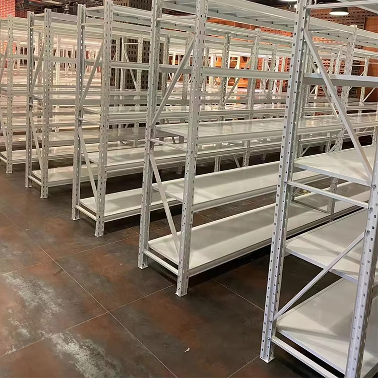 High Quality Heavy-Duty Metallic Warehouse Shelf Powder Coating Finish Storage Pallet Racking