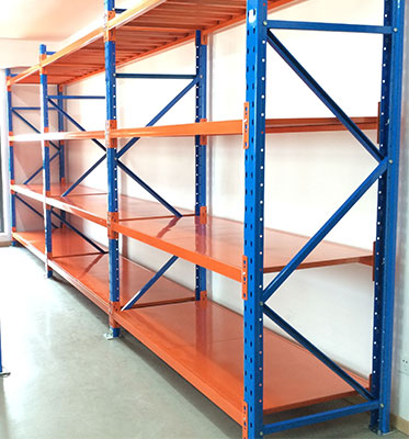 Supermarket Specific Heavy-Duty Shelves Cold-Rolled Steel Storage Solution With Corrosion Protection