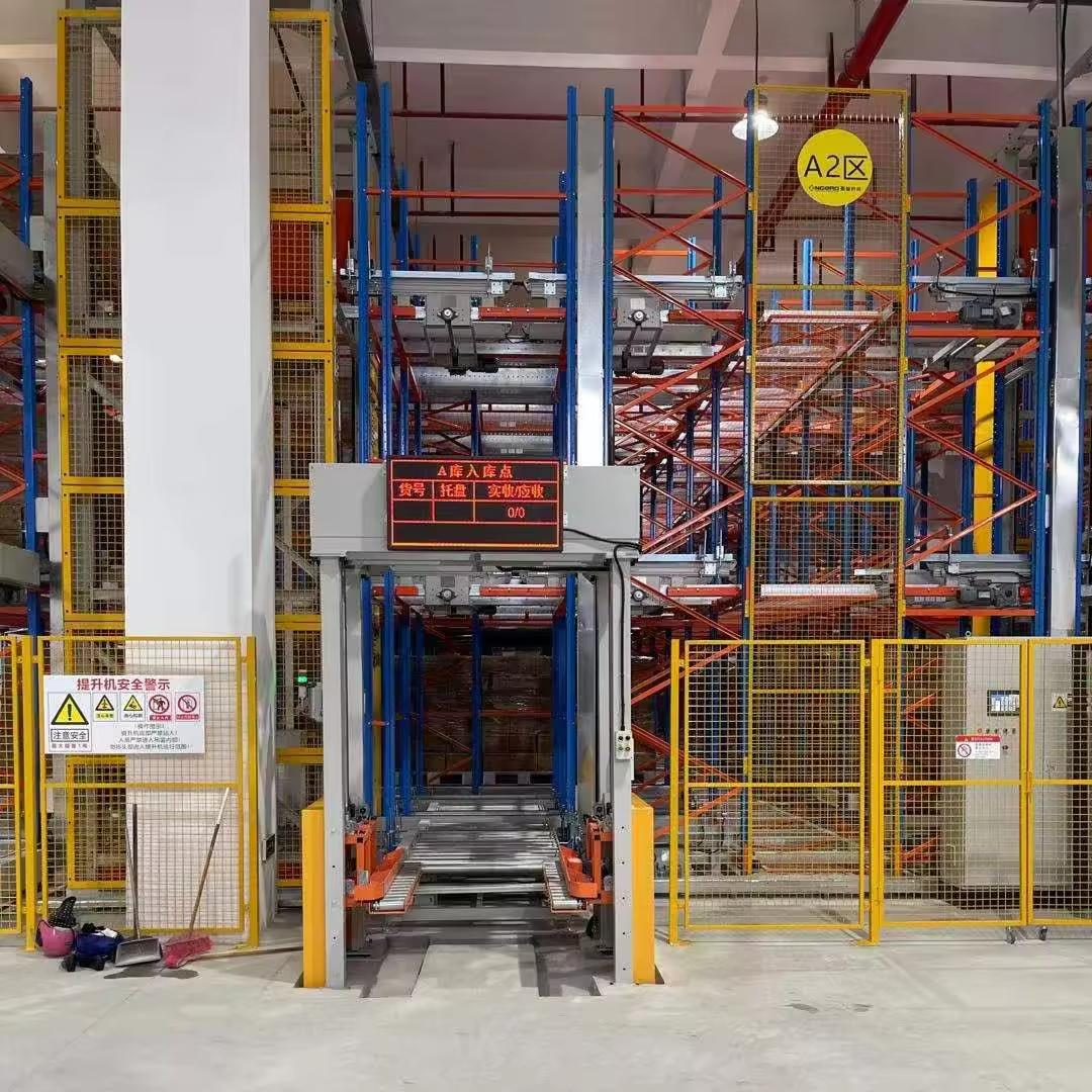 Shuttle Rack System / Pallet Runner High Density Industrial Warehouse Storage Pallet Rack Shuttle Racking