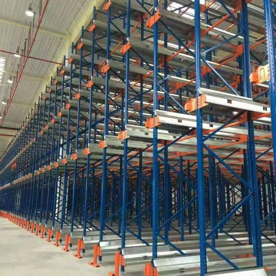Sanyang CE-Certified Radio Shuttle Rack System Space-Saving & Automated Storage Racking for Cold Storage Warehouses