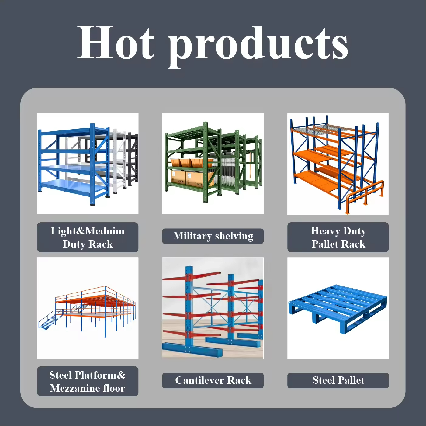 Hot Selling 5 Layer Medium Duty Steel Storage Racks Shelving Units Adjustable 200kg-500kg Corrosion Protected for Warehouse Use