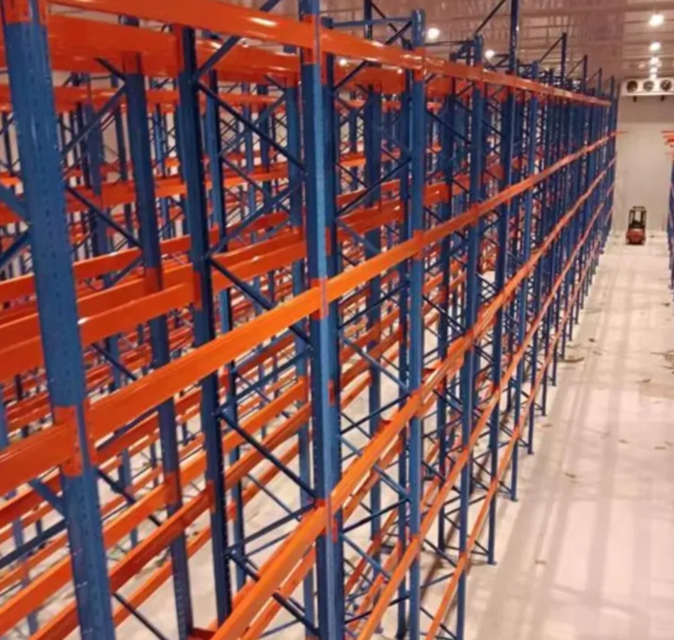 Dedicated Industrial Cross Beam Rack for Warehouses Strong Load-Bearing Steel Selective Pallet Rack Powder Coated Shelves