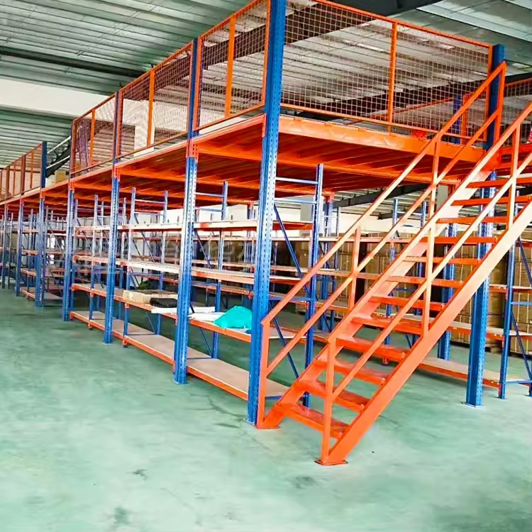 Mezzanine Floor System Multi-level Rack Steel Mezzanine Floor Racking System Platform