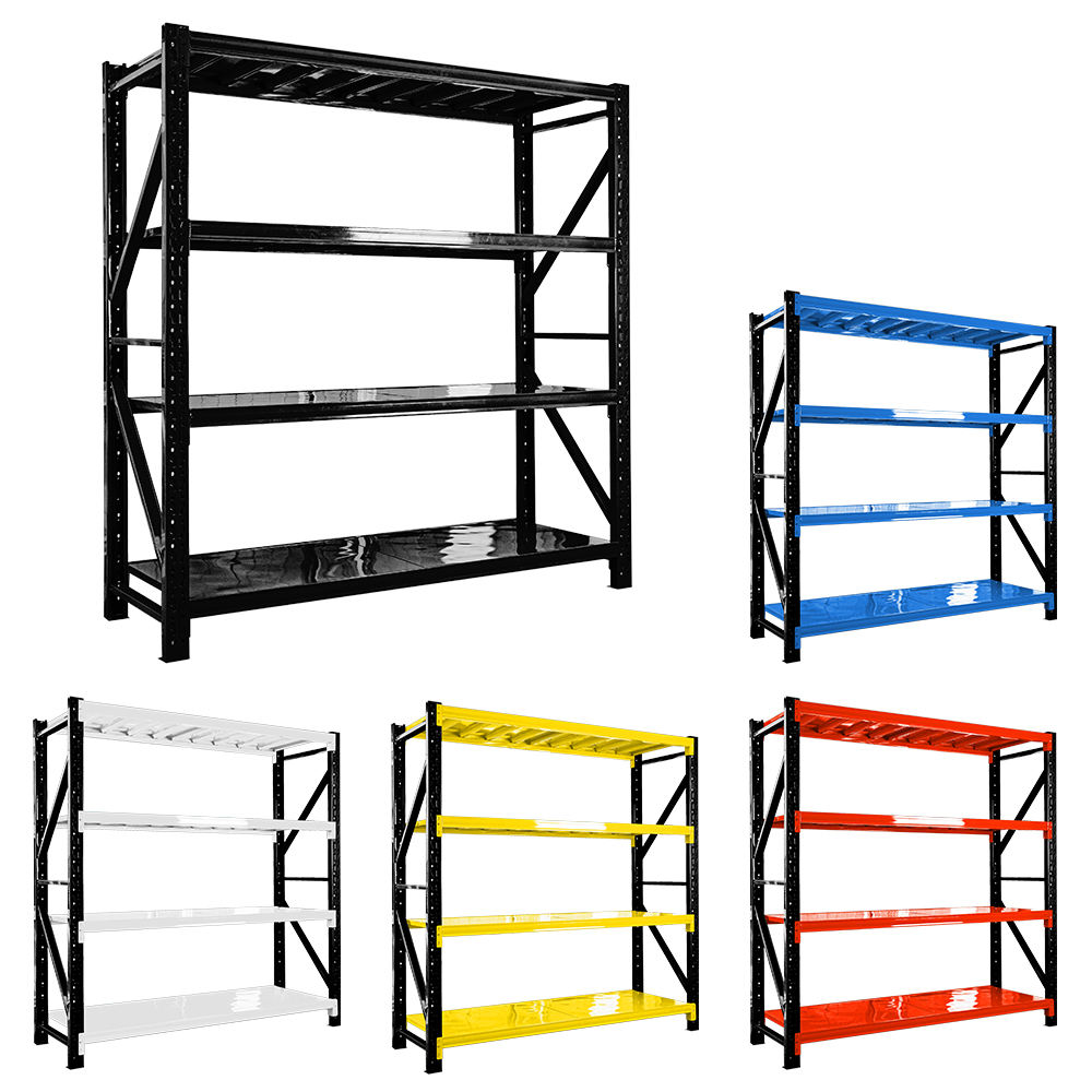 Sanyang Factory Direct Heavy-Duty Metal Rack Custom Steel Industrial Workshop Display Iron Shelves Corrosion Protection for