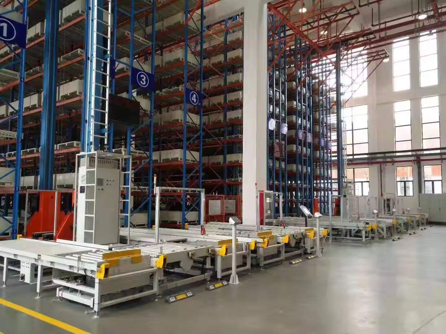 Customized Drive-In Pallet Rack Warehouse Storage Shelves Units Powder Coating Heavy Duty Drive in Racking Shuttle Rack