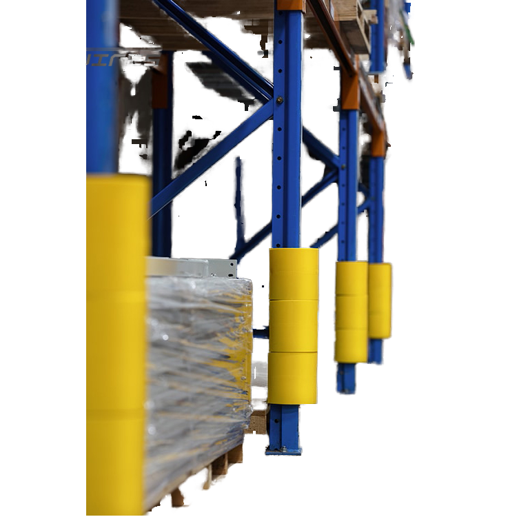 High Quality Plastic Light Weight Stackable Easy to Install Shock Absorbing Protective Upright Shelves Protector