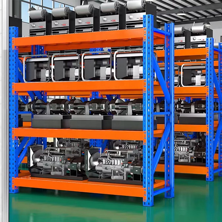 Heavy Duty Stainless Steel Long Span Industrial Storage Rack Shelving System Selective Beam Type Stacking Racks