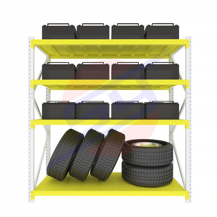 High Quality Racking Metal Steel Rustproof Easy to Install Removable Stacking Rack for Garage Tire Storage
