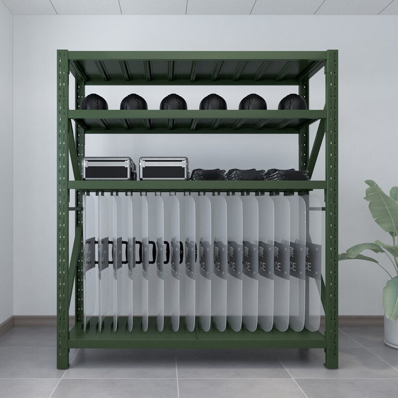 Customized Adjustable Stacking Racks Shelves Goods Pallet Light Metal Warehouse Metal Shelving Medium Duty Shelf