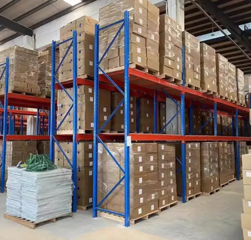Heavy Duty Industrial Pallet Racking Systems Wholesale Pallet Rack Uprights Beams for Warehouse Racking
