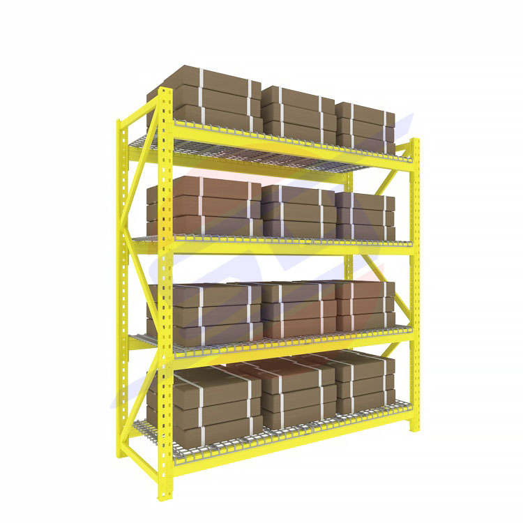 Factory Price Shelf Beam Column Storage Rack Warehouse Storage Heavy Duty Racks Garage Steel Regal Pallet Shelf Wholesale