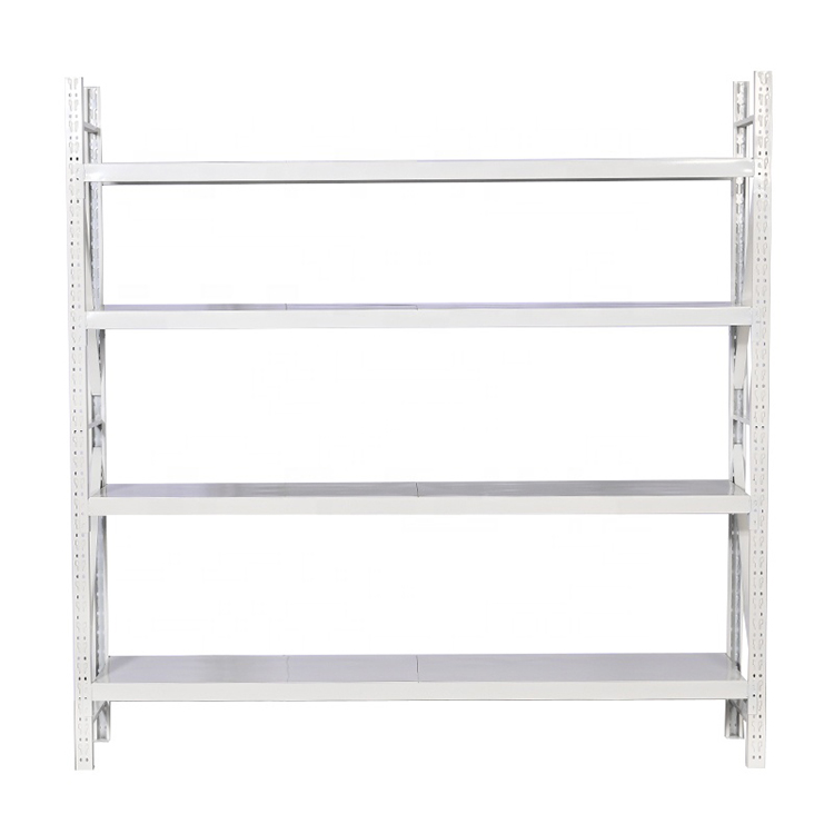 100KG Steel Light Warehouse Storage Shelves Each Floor Electrostatic Adsorption Spraying Garage Shelves Stacking Racks Shelves