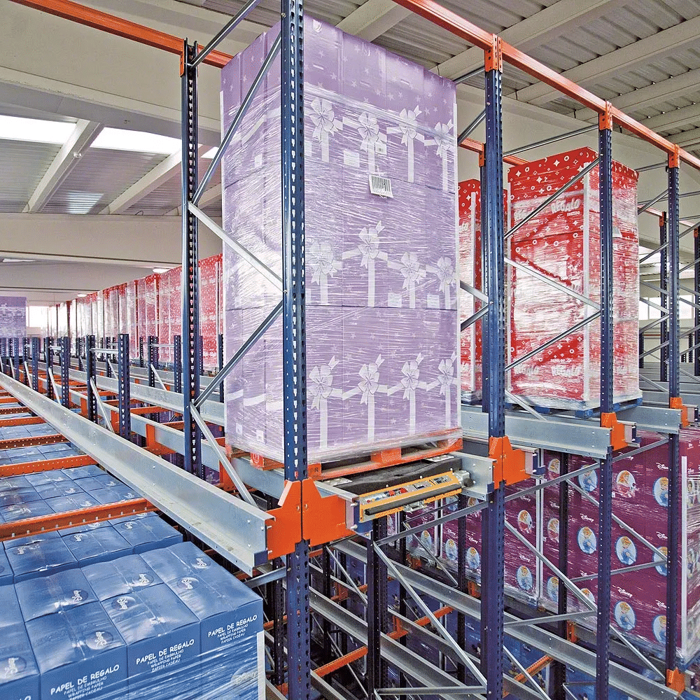 High-grade Electric Storage  Customized OEM High Quality Steel Heavy Duty Automatic Storage System Shuttle Pallet Rack