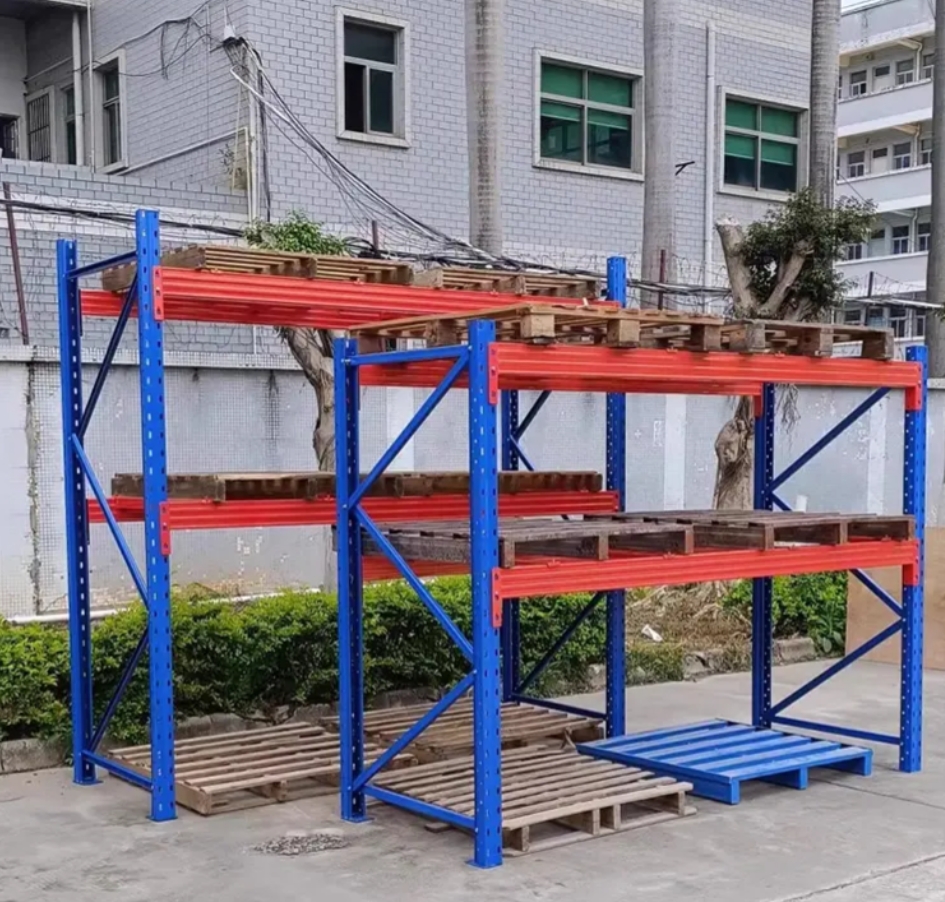 Industrial Heavy Duty Steel Beam Pallet Rack Adjustable Design Corrosion Protection CE/ISO9001 Certified Disassembly