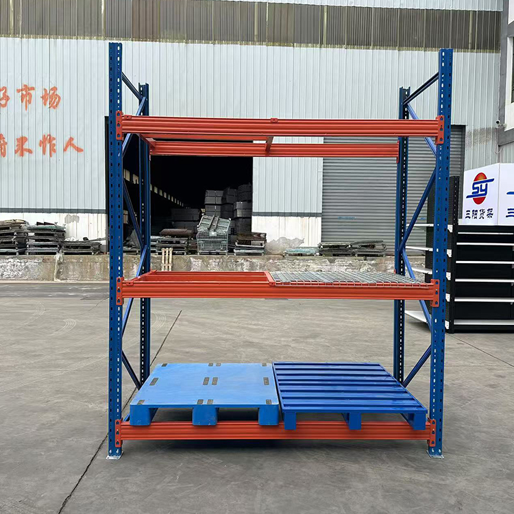 Heavy-Duty Steel Pallet Racking System Corrosion Protection Adjustable Durable Metal Shelf Storage Warehouse Stacking Racks