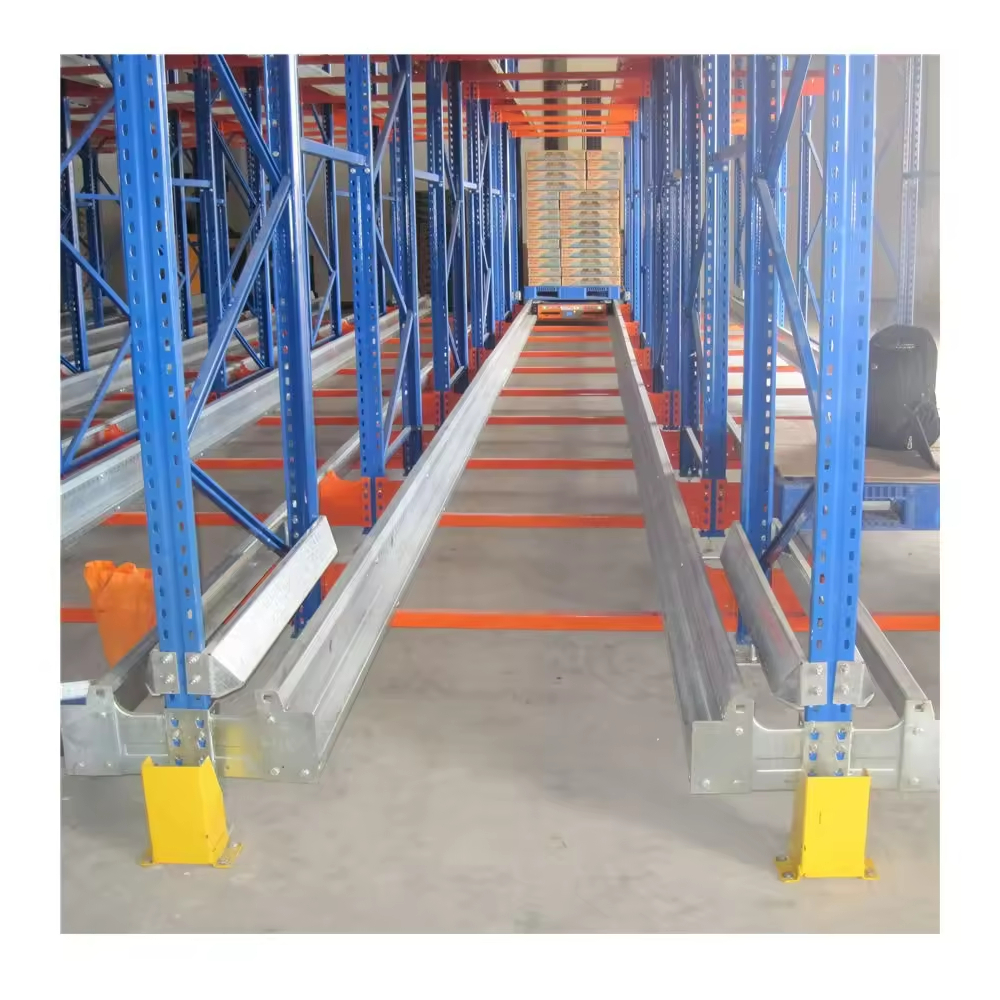 Warehouse Automation Equipment Radio Shuttle Rail Guided Vehicle Rgv for Automated Storage Retrieval System