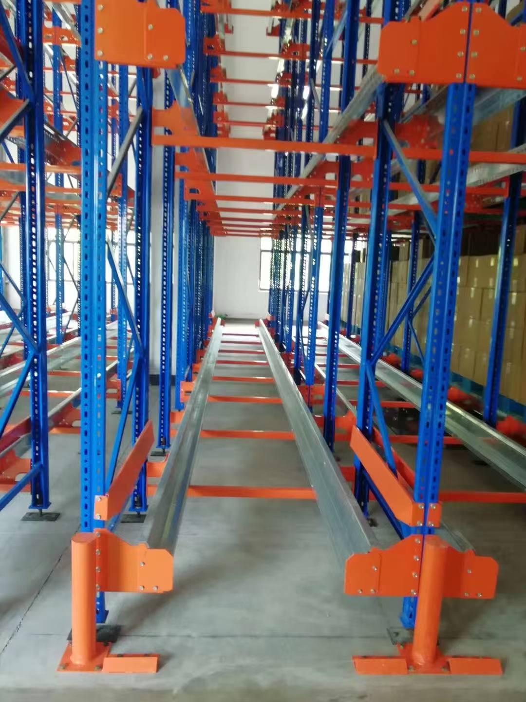Cold Rolled Steel Hanging Heavy Three-Dimensional Intelligent Automatic Shuttle Shelves Automatic Rack System Mobile Racking