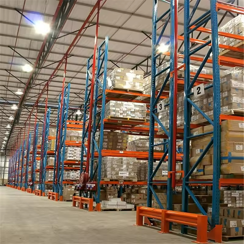 Industrial Heavy Duty Racking Multi-Tier Adjustable Metal Boltless Beam Pallet Storage Racks CE/ISO9001 Certified Corrosion