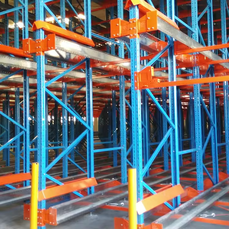Car Shuttle Rack 4 Direction Pallet Mobile Rack System Warehouse Storage Equipment Four-Way Radio Shuttle Racking With Efficient