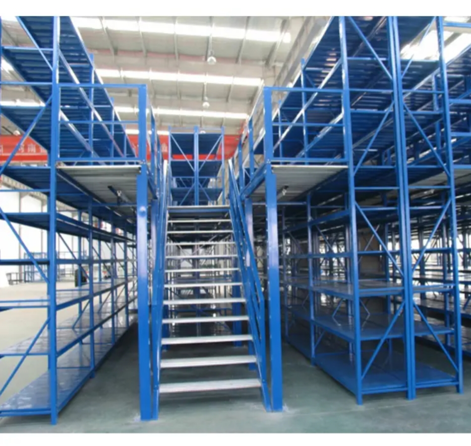 Industrial Warehouse Storage Racking Systems 5 Layer Metal Steel with Easy Installation No Bolts Direct from Factory