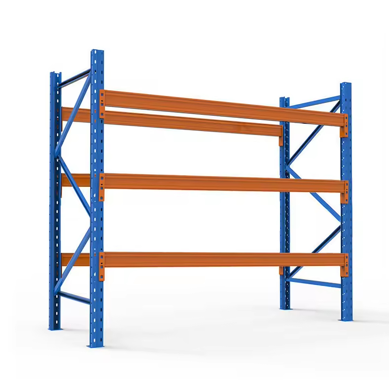 Heavy Duty Racking Multi-Tier Adjustable Butterfly Hole Boltless Assembled Beam Heavy Duty Rack System Warehouse Storage