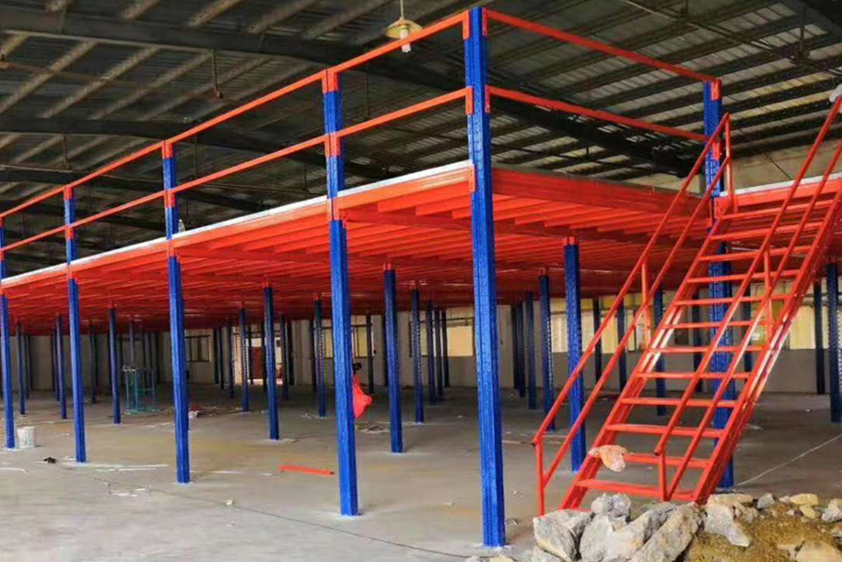 Mezzanine Rack Production Stage 3