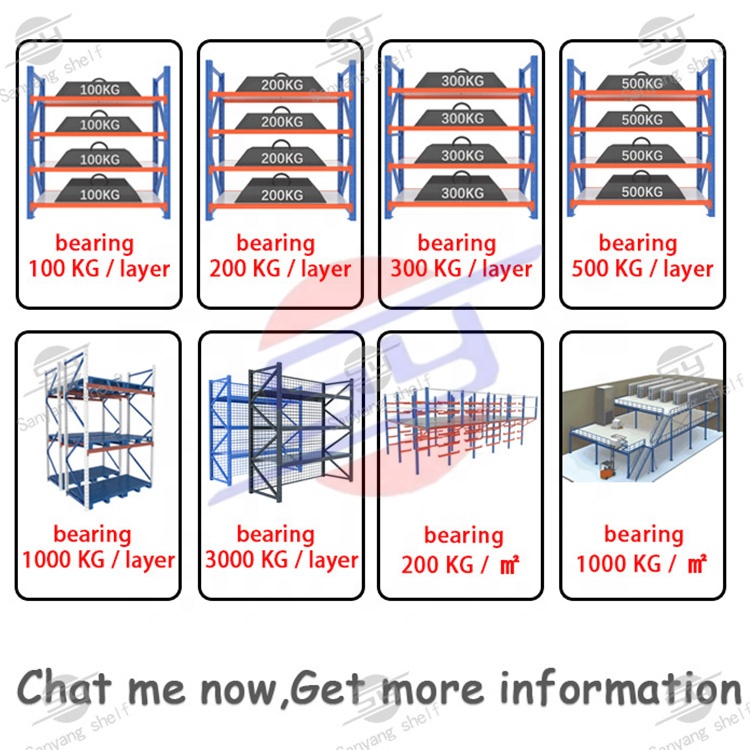 Customized Industrial Medium Duty Stacking Racks System Units Metal Rack Warehouse Steel Pallet Racking Galvanized Shelving