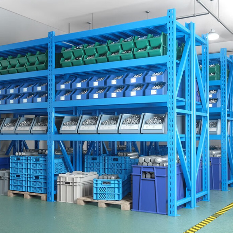 High Quality Light Duty Storage Metal Shelves Wholesale Corrosion Protected Steel Rack