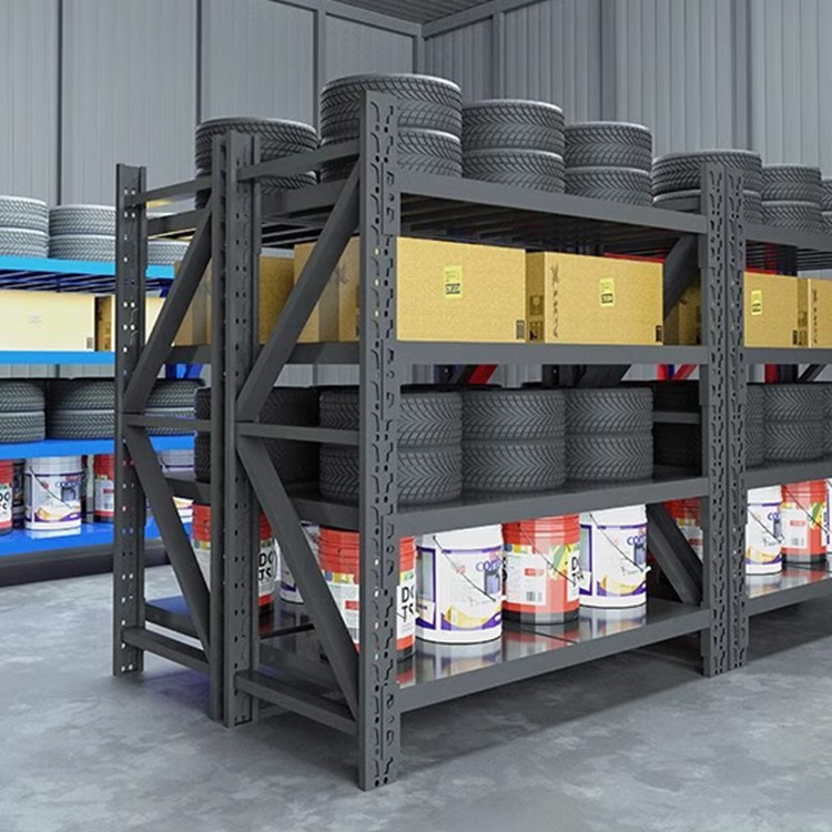 Adjustable Medium Warehouse Racking Durable Steel Efficient Warehouse Medium Shelf Pallet Racking