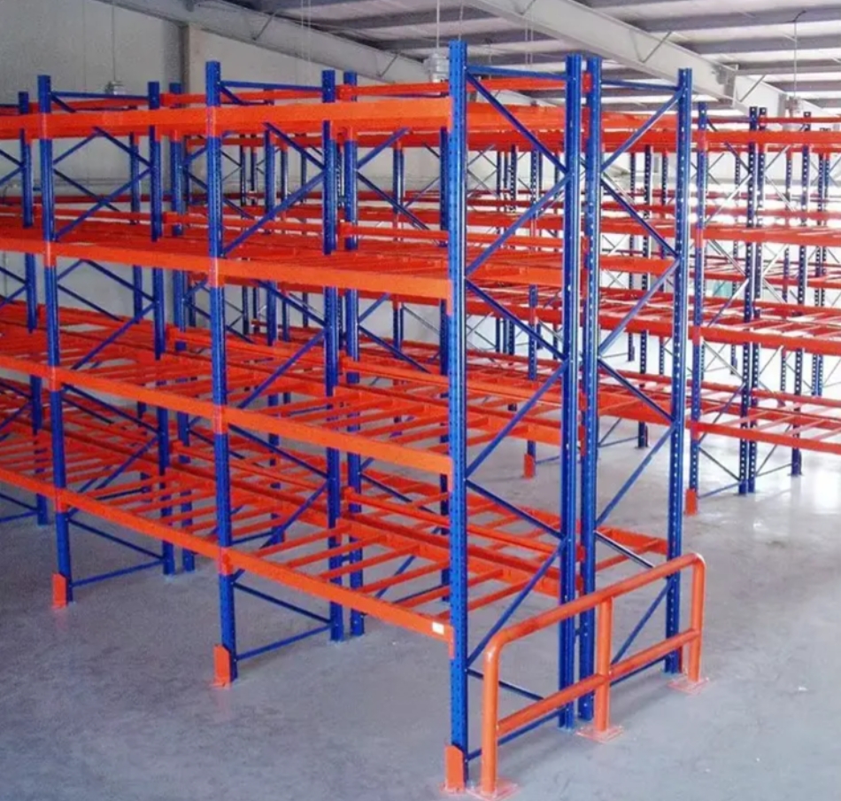 Dedicated Industrial Cross Beam Rack for Warehouses Strong Load-Bearing Steel Selective Pallet Rack Powder Coated Shelves